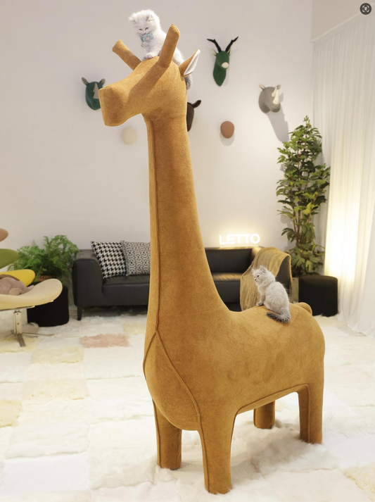 2Meter Giant Giraffe Get Griendly Furniture