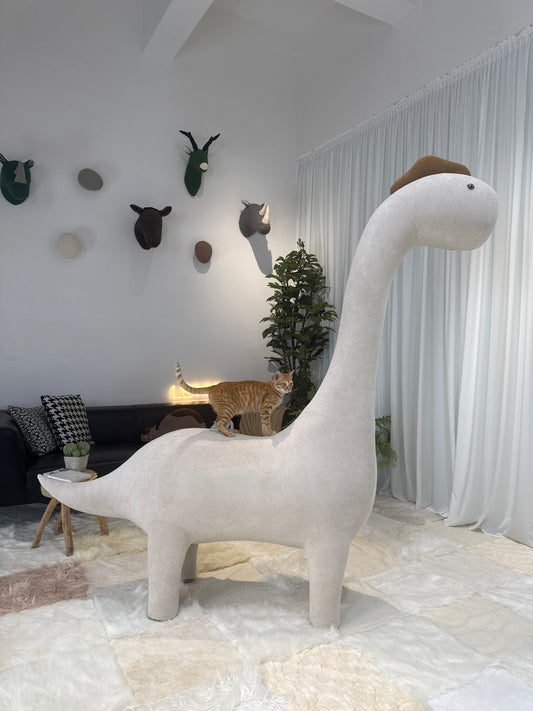 2Meters Giant Dinosaur Pet Friendly Furniture-Classic Dino Cat Tree
