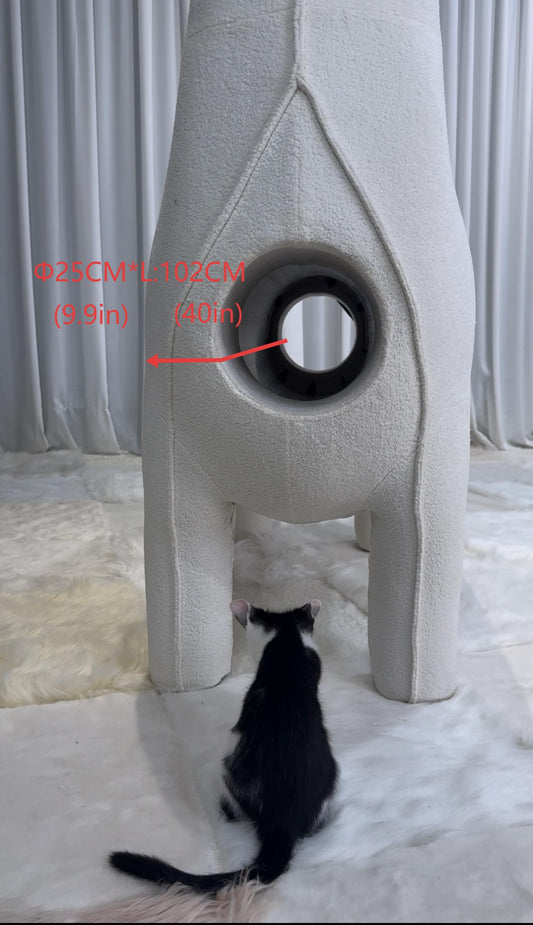 2 Meters Tall Luxury Giraffe - themed Cat Tunnels & Cat Trees – Premium Pet Furniture