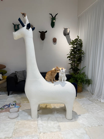 LettoDen 2M Giant Giraffe Cat Tree - Luxury Premium