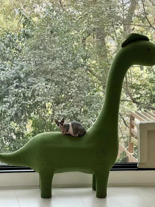 2Meters Giant Dinosaur Pet Friendly Furniture-Classic Dino Cat Tree