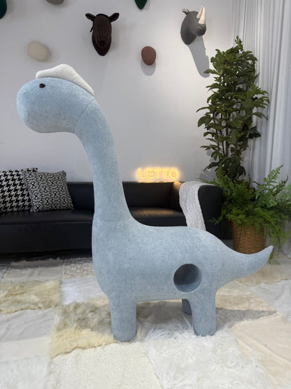 1.25Meters Dinosaur Cat Tree with Cave-Pet Friendly Furniture