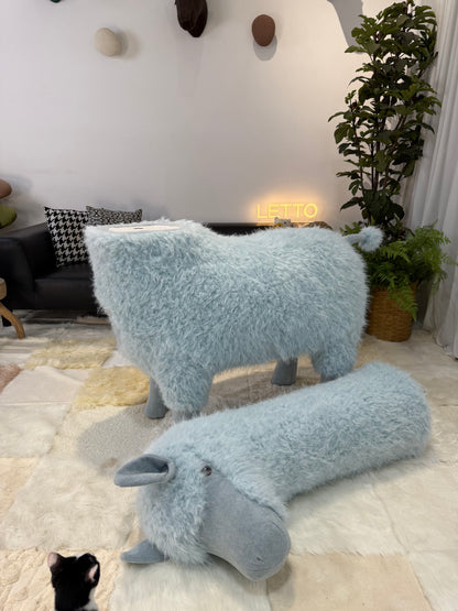 2-Meter Luxury Alpaca Wool Fabric Cat Cave & Cat Tree – High-End Pet-Friendly & Detachable