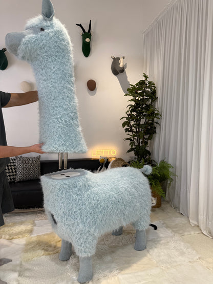 2-Meter Luxury Alpaca-Wool Cat Tunnels & Cat Trees – High-Quality Pet-Friendly, Disassemblable & Reassemblable