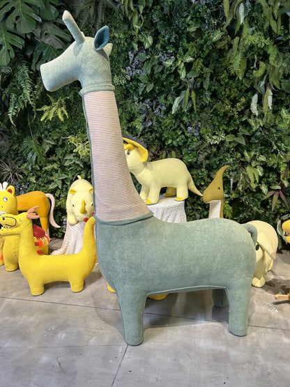 LettoDen 2M Giant Giraffe Cat Tree - Luxury Premium