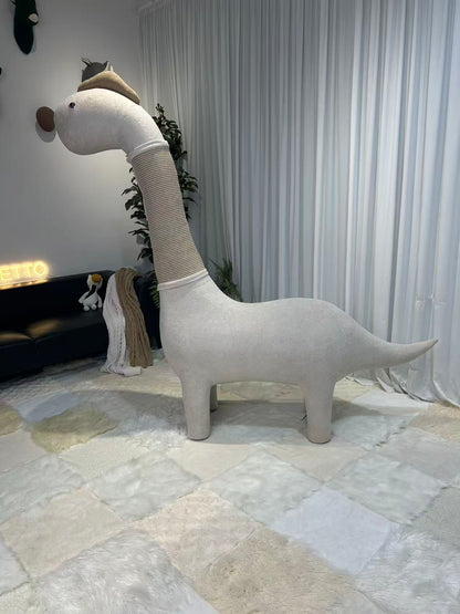 Lettoden 2M High-End Dinosaur Cat Tree Nest Disassemblable