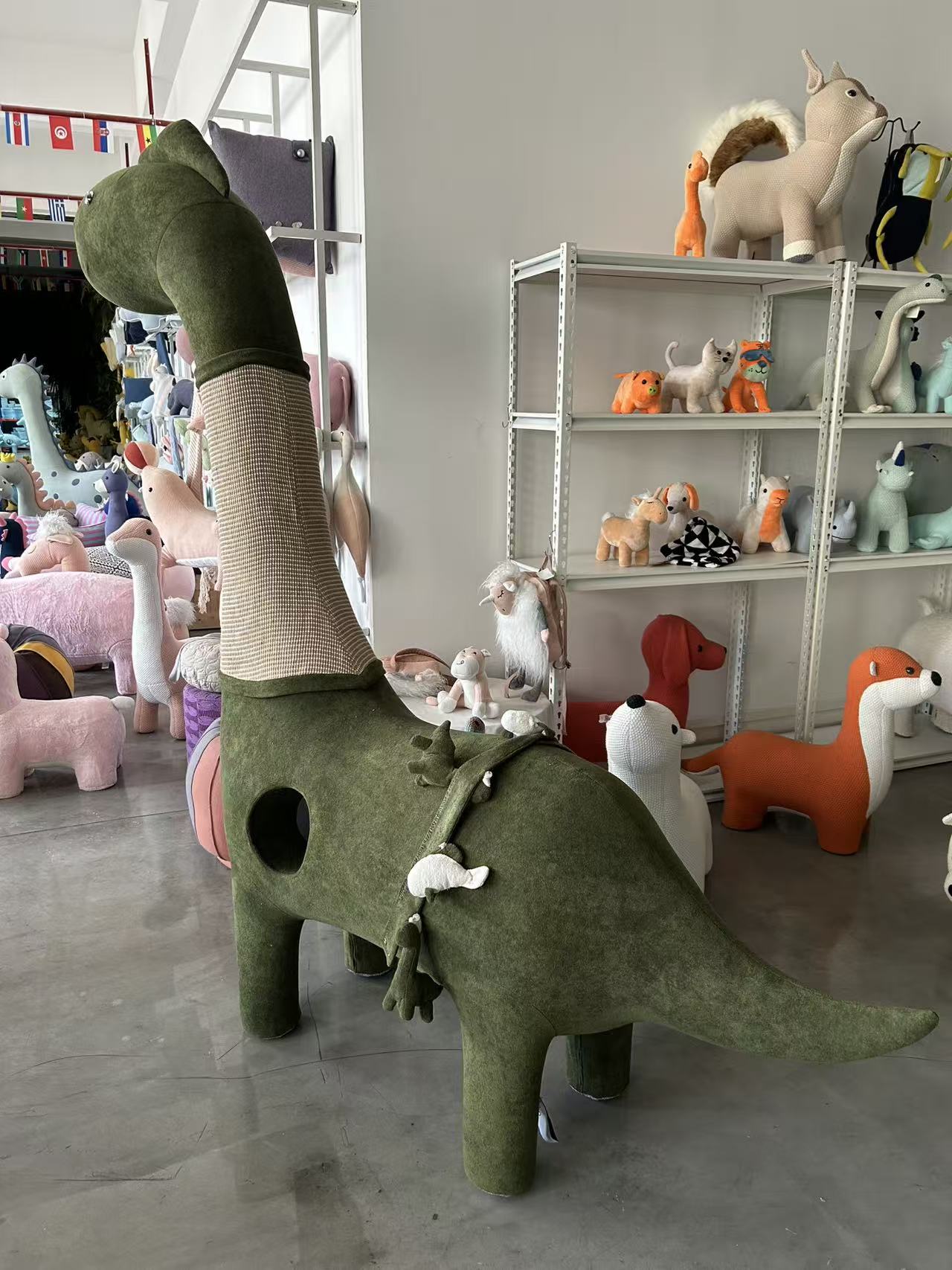 Lettoden 2M High-End Dinosaur Cat Tree Nest Disassemblable