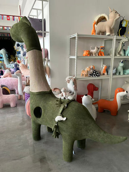 Lettoden 2M High-End Dinosaur Cat Tree Nest Disassemblable