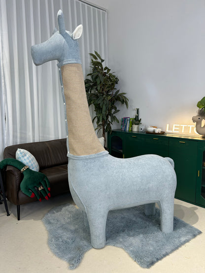 LettoDen 2M Giant Giraffe Cat Tree - Luxury Premium
