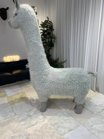 2-Meter Oversized Alpaca-Style Pet-Friendly Furniture – Modular & Reassemblable