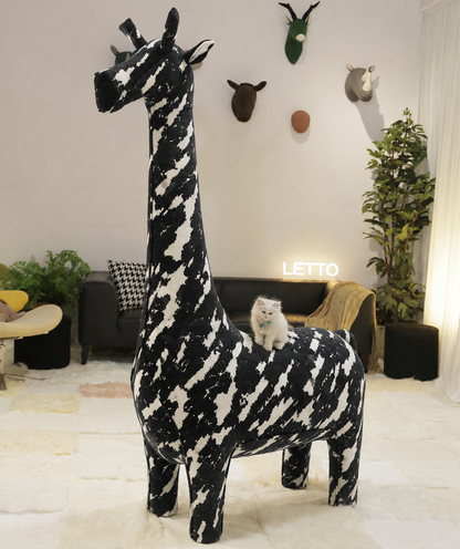 LettoDen 2M Giant Giraffe Cat Tree - Luxury Premium