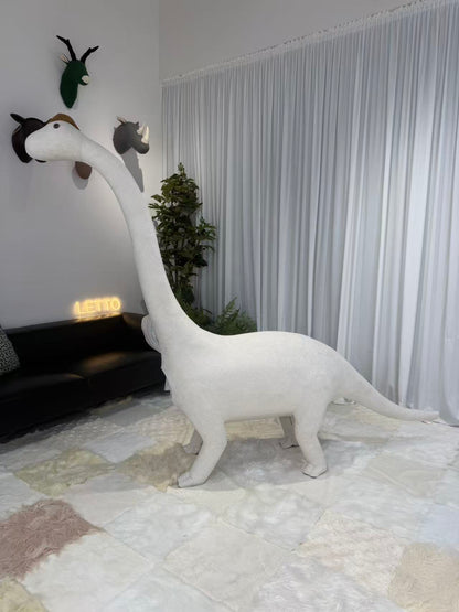 2Meters Brachiosaurus Cat Tree With Cave-Dinosaur Pet Friendly Furniture