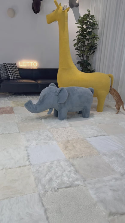 2Meters Giant Giraffe Cat Tree - Luxury Pet Nest & Climbing Tower